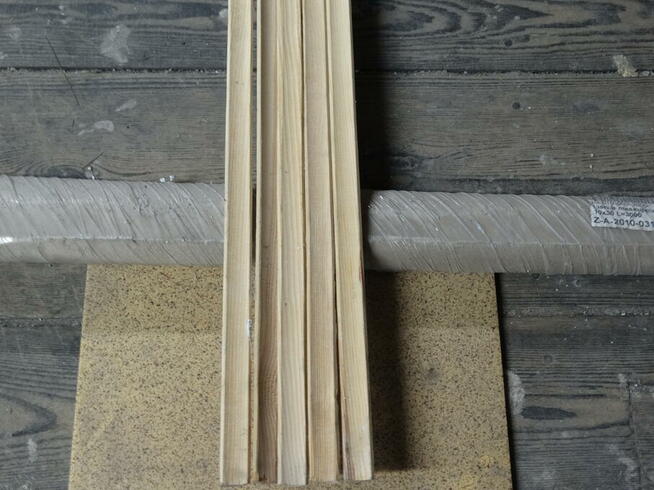 Wałek wklęsły drewniany 16 x 16