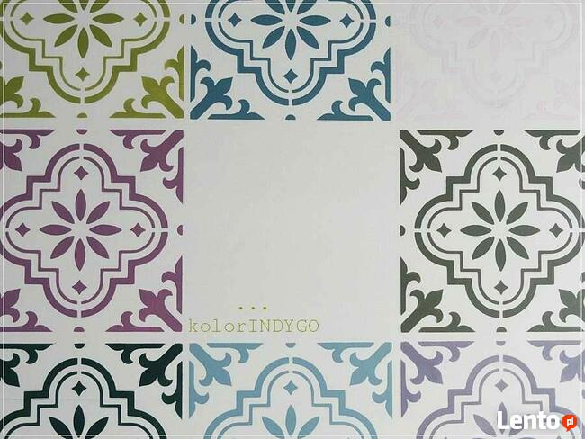 STOLIK kawowy - ręcznie malowany