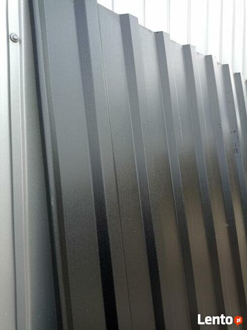 Blacha TRAPEZOWA Trapez T18RAL 9005 CZARNY MAT różne odcinki