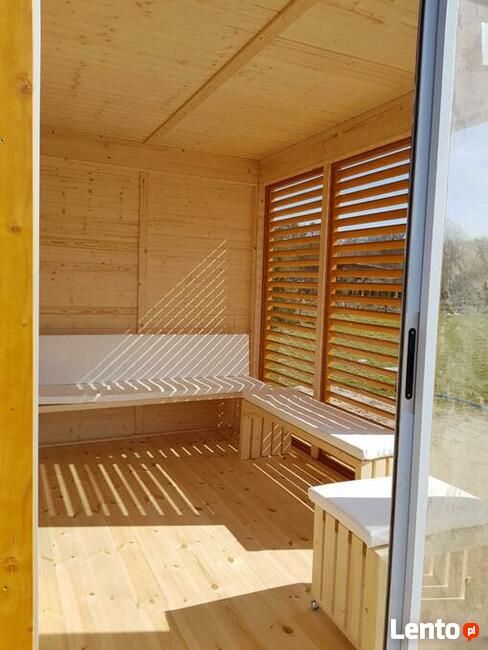 SAUNA FIŃSKA OGRODOWA EKSKLUZYWNA