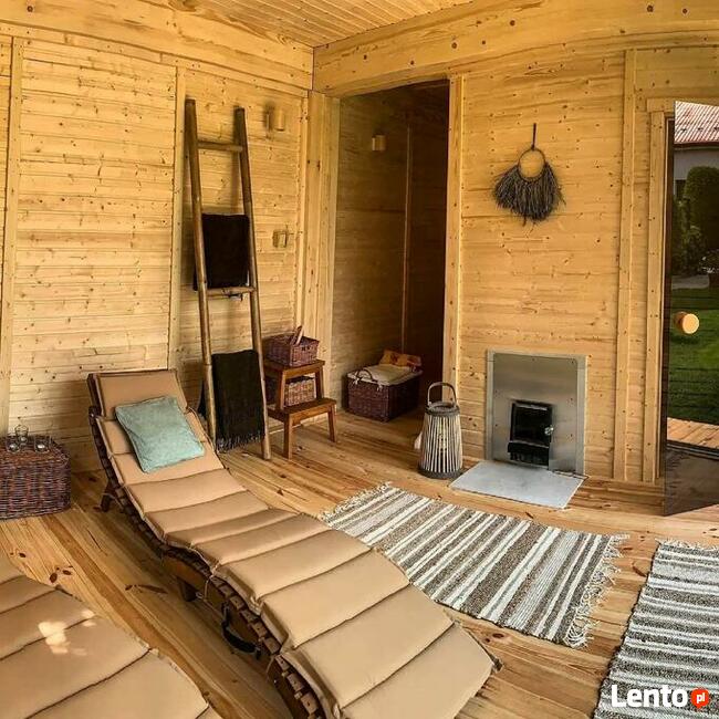 SAUNA FIŃSKA OGRODOWA EKSKLUZYWNA