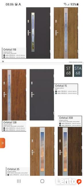 Drzwi wejściowe zewnętrzne