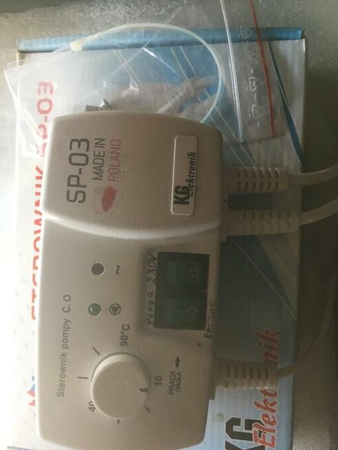 Nie używany oryginalnie zapakowany sterownik pompy obiegu co