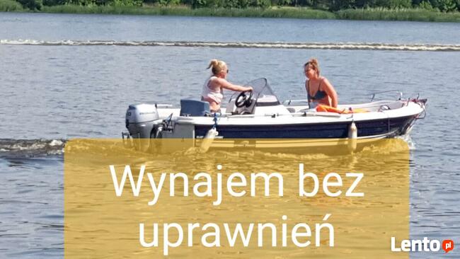 Wynajem motorówki nad Zegrzem Bez Uprawnień