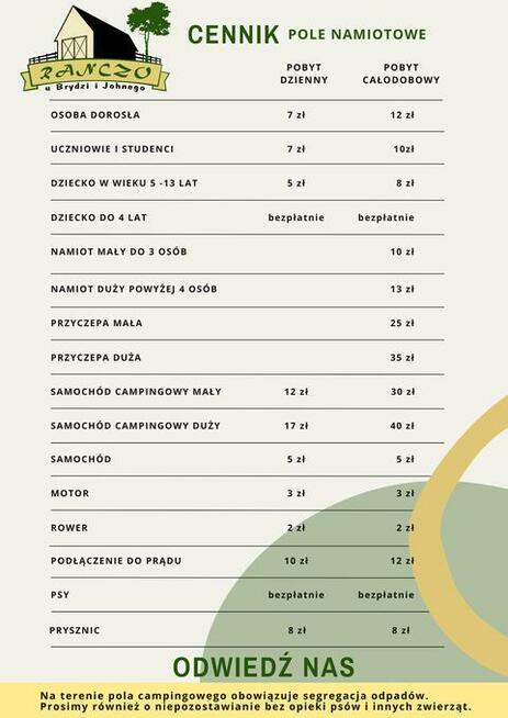 Pole namiotowe -Suwalszczyzna
