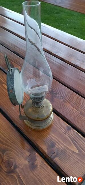 Lampa naftowa, antyk