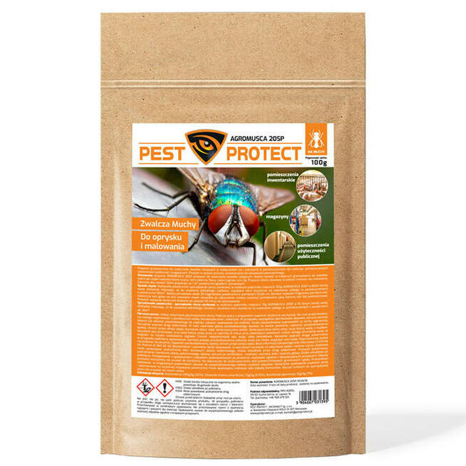 Preparat na Muchy do Oprysku Malowania PEST PROTECT 100g