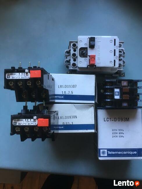 Nowe styczniki 25A Telemecanique typ LC1-D093M+termiki