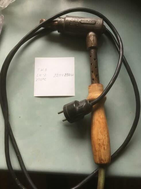 Sprzedam Kolbę elektr.250W do lutowania spoiwem LC miękim 19