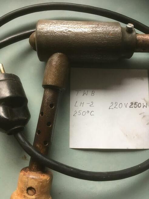 Sprzedam Kolbę elektr.250W do lutowania spoiwem LC miękim 19
