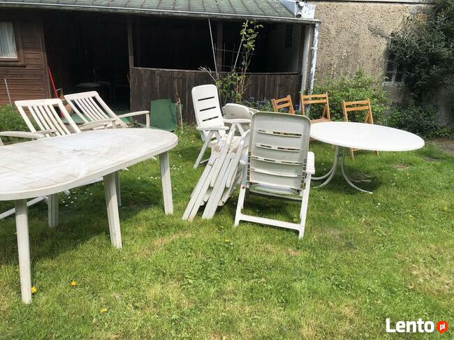 Krzesla stół ogrodowy