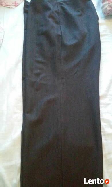 spodnium damskie (żakiet+spodnie) rozm.52 grafitowy