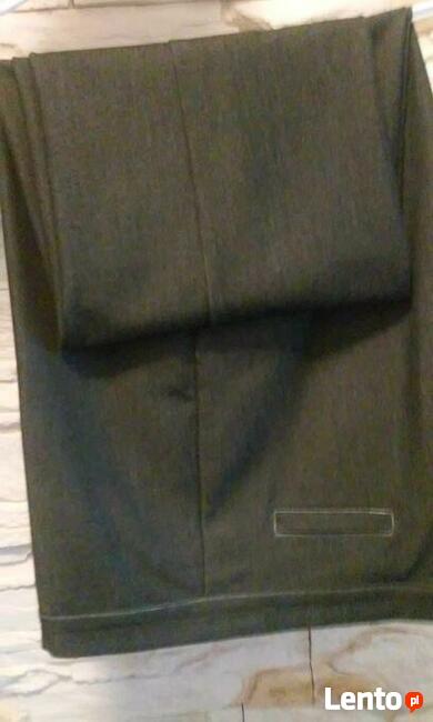 spodnium damskie (żakiet+spodnie) rozm.52 grafitowy