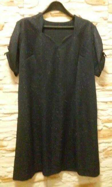 sukienka damska brokatowa xxl