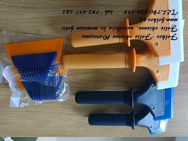 Narzedzia do montażu folii -Rakle, płytki, rekojesci -Folie