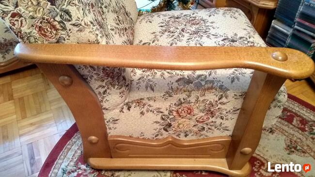 Fotele 2sztuki stylowe do salonu żakardowe