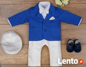 Ubranie komplet do chrztu dla chłopca