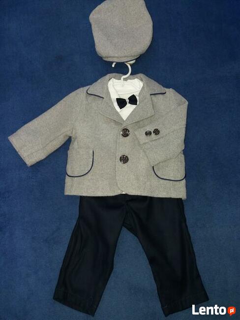 Ubranie komplet do chrztu dla chłopca
