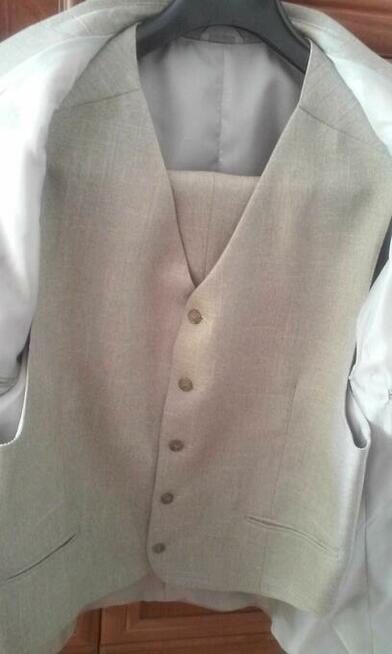 Garnitur męski 3 częściowy