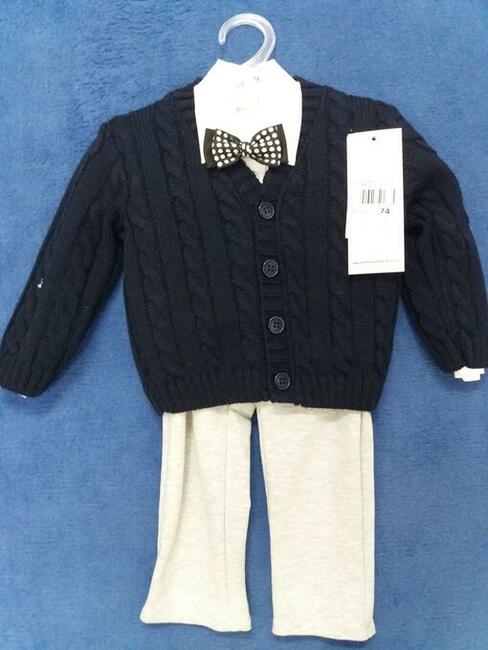 Ubranko do chrztu dla chłopca