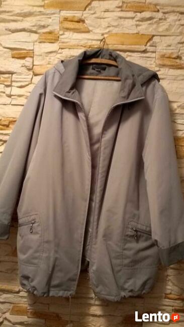 Kurtka damska 3XL z podpinką i kapturem