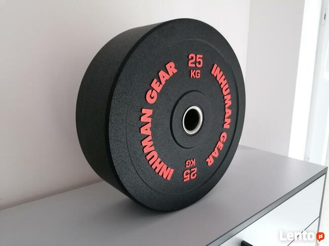 25kg Obciążenie olimpijskie Talerz Bumper Crossfit Fitness