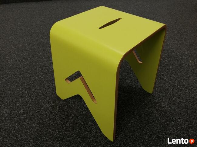 Krzesełko taborecik dziecięcy żółty różowy niebieski zielony