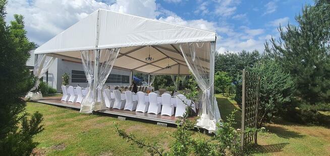 Wynajem hal, namiotów transparentnych na eventy, bankiety in