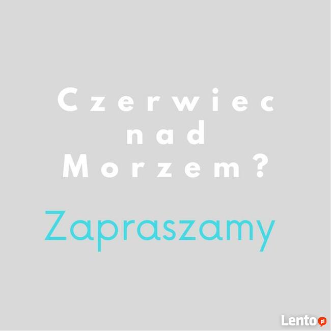Niechorze domki blisko plaży. Domki letniskowe.