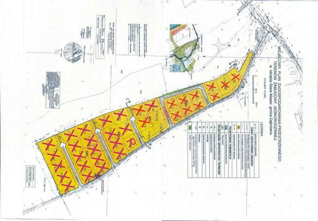 mazury działka Dąbrówno