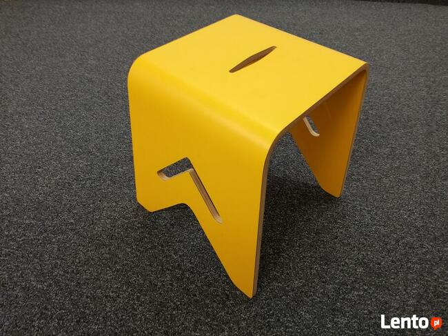 Krzesełko taborecik dziecięcy żółty różowy niebieski zielony