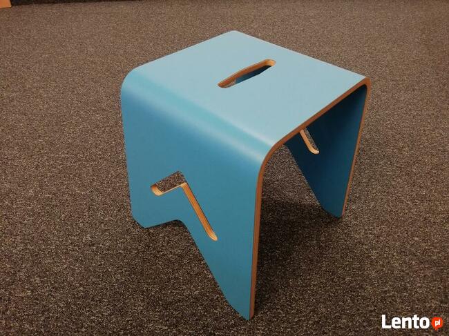 Krzesełko taborecik dziecięcy żółty różowy niebieski zielony