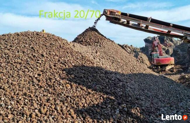 Bardzo twarde Kruszywo hutnicze żużel hutniczy kamień drogowy