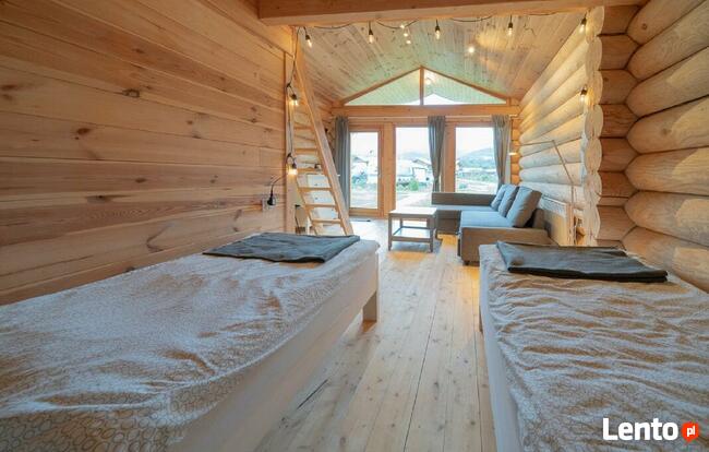 Zapraszamy do domków z bali!