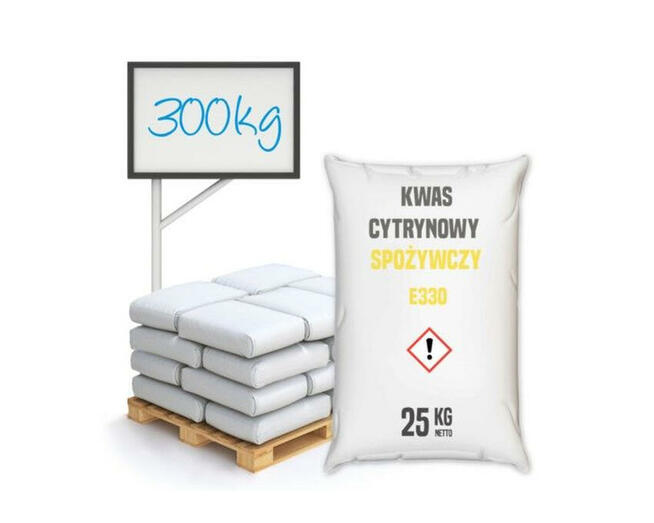 Kwas cytrynowy uwodniony E330