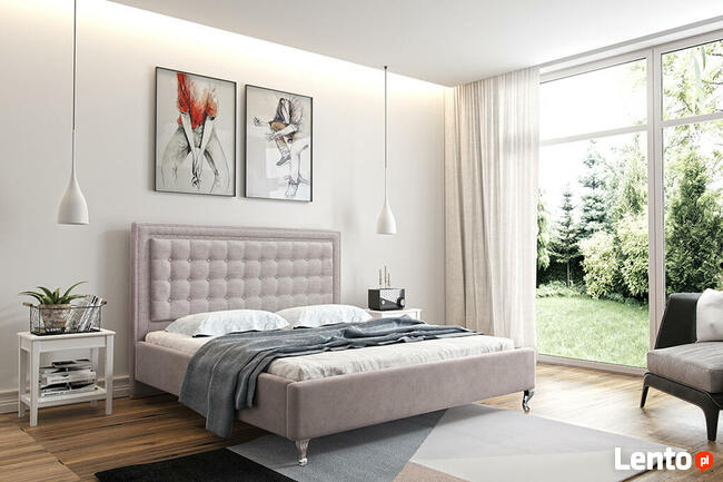 Łóżko Julia do sypialni-prostota a zarazem elegancja 160x200