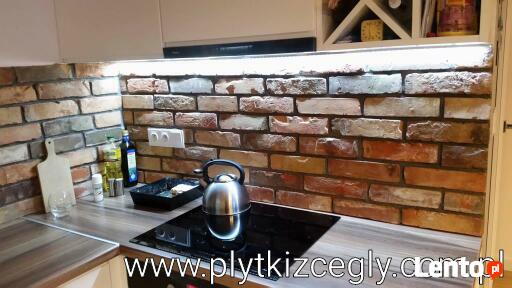 1m2 Płytki z cegły rozbiórkowej cegła cięta stara cegła