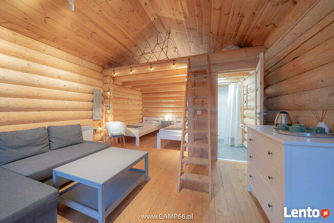 Zapraszamy do domków z bali!