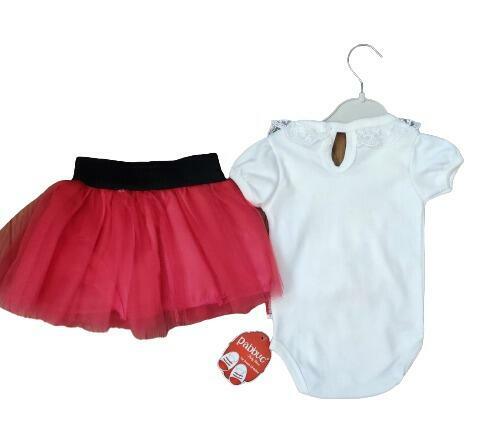 Komplet niem ze spódniczką i opaską r: 68,74,80,86