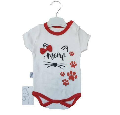 Komplet niemow z krótkim rękawem r: 3M,6M,9M,12M