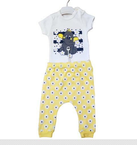 Komplet niemow z krótkim rękawem r: 3M,6M,9M,12M