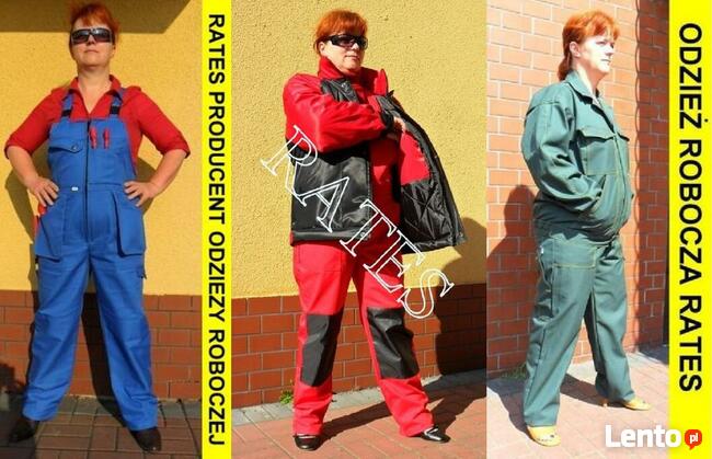 Fartuchy robocze damskie Firmy RATES