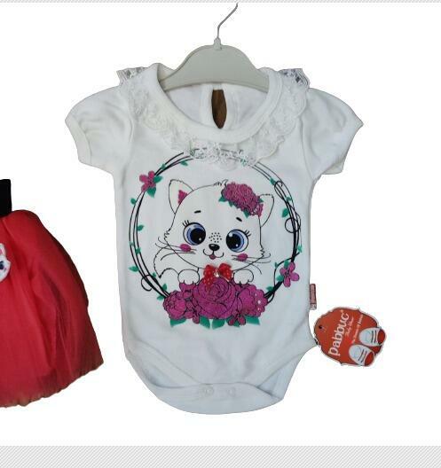 Komplet niem ze spódniczką i opaską r: 68,74,80,86