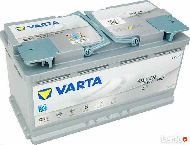 Akumulator VARTA Silver Dyn AGM START&STOP G14/A5 95Ah 850A