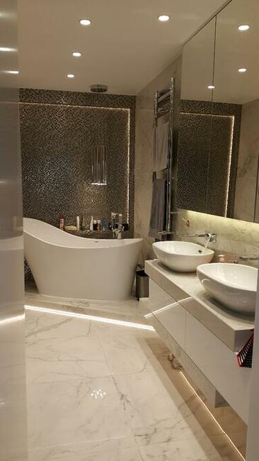 Flizowanie- remonty łazienek