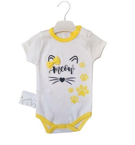 Komplet niemow z krótkim rękawem r: 3M,6M,9M,12M