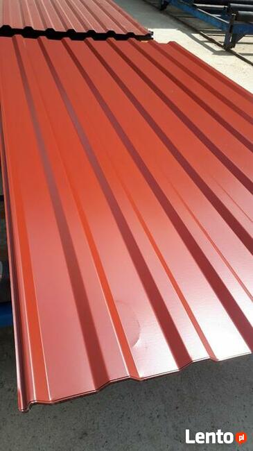 Blacha TRAPEZOWA Trapez T18 Wiśniowa Połysk RAL 3009