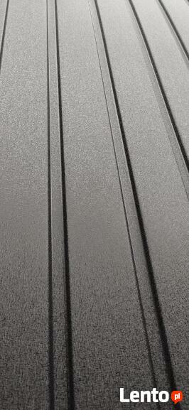 PODBITKA stalowa trapez T7 T8 T6 RAL 9005 CZARNY MAT