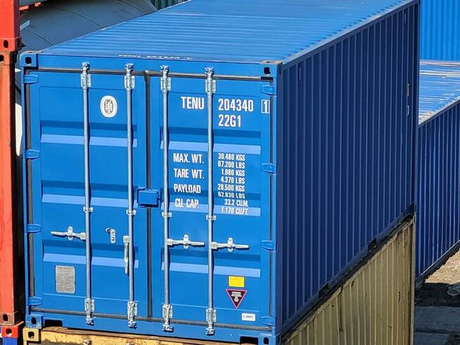 Kontener morski, magazynowy nowy 20DV - WYNAJEM