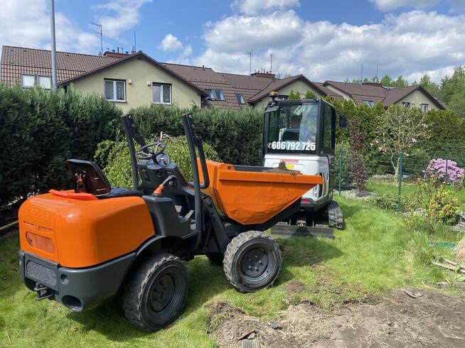 Usługi minikoparka młot wiertnica WOZIDLO 1T